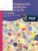 Discriminación y Pluralismo Cultural en La Escuela_Texto,UNESCO