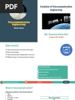 Evolution of Tele-Communication