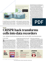 CRISPR Hack Transforms Cells Into Data Recorders: More Online