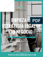 Cómo Empezar La Estrategia Legal de Tu Negocio Online