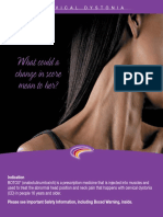 Cervical Dystonia Patient Brochure