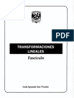 Transformaciones Lineales PDF