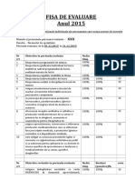 Fisa Evaluare Farmacist