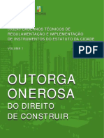 Caderno técnico Outorga Onerosa do Direito de Construir_Ministério das Cidades