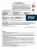 Irctcs E-Ticketing Service Electronic Reservation Slip (Personal User)