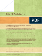 Unit 1 .Role and Importance of Architects