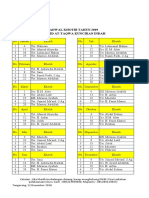 Jadwal Khotib Masjid at Taqwa 2019