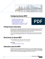 Configuring System MTU: Finding Feature Information