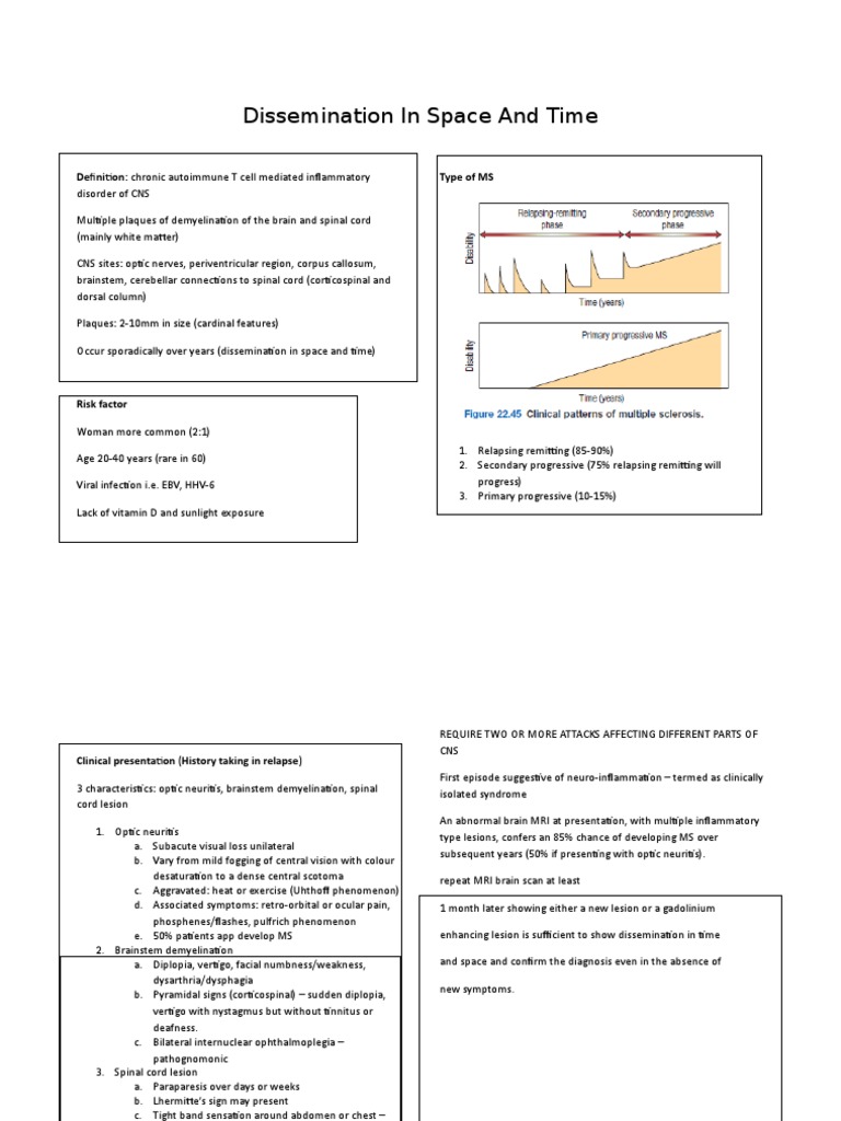 Dissemination in Space and Time: Definition: Chronic Autoimmune T Cell ...