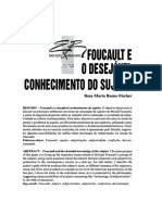 Foucault e o desejável conhecimento do sujeito