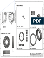 Single Row Ball Bearing: Tabel Komponen