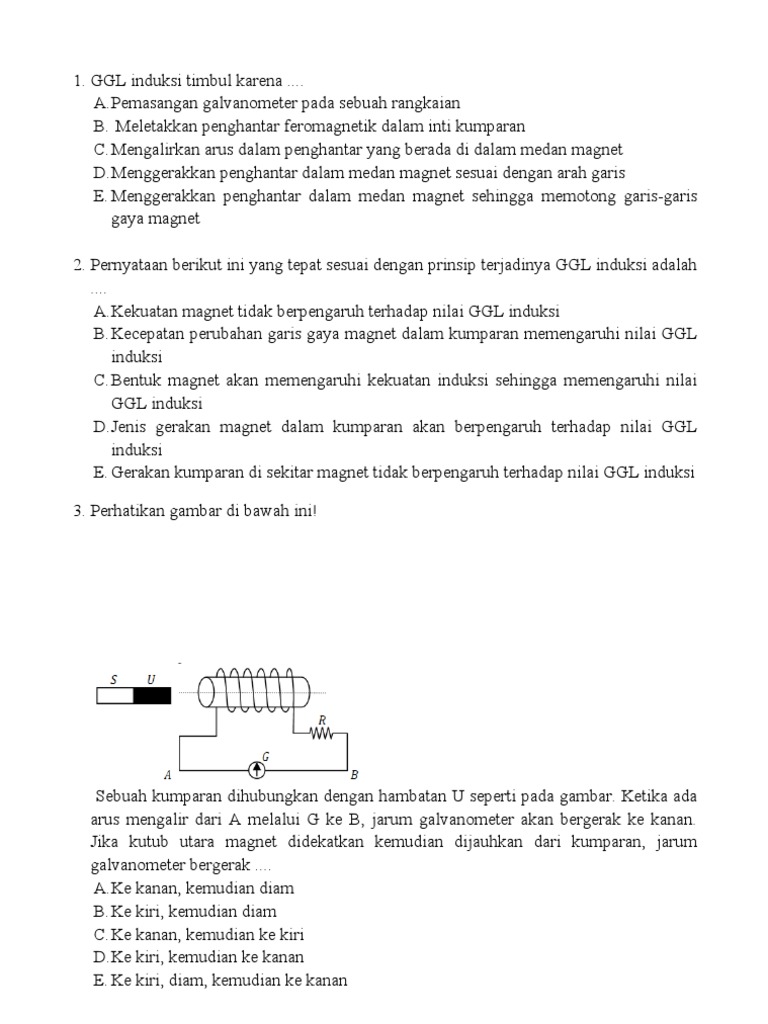 Ggl Induksi Transformator