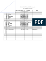 Kelengkapan Berkas PROLANIS (Pertemuan 1)