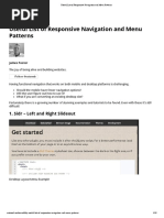 Useful List of Responsive Navigation and Menu Patterns - UI Patterns - Gibbon