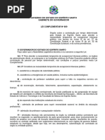 Lei Complementar 809-2015 - Contratacoes Temporarias No Es