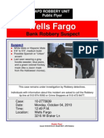 Wells Fargo 10-2770839 Public Flyer