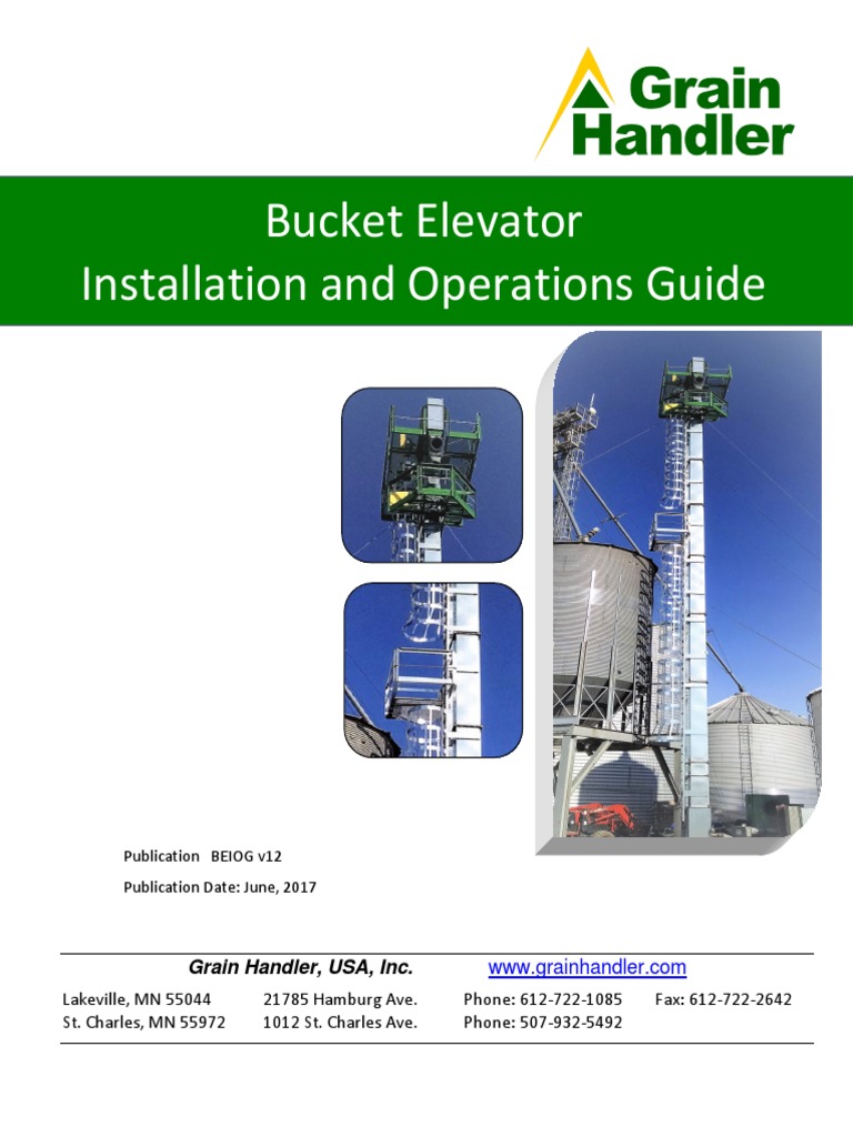 Bucket Elevator Installation Guide | PDF | Belt (Mechanical) | Elevator