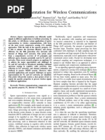 Sparse Representation For Wireless Communications: Zhijin Qin, Jiancun Fan, Yuanwei Liu, Yue Gao, and Geoffrey Ye Li