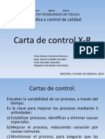 Carta de Control X-R