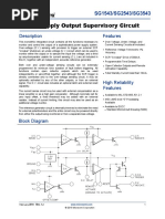 OV-UV-OC - Power Supply Output Supervisory Circuit Sg2543