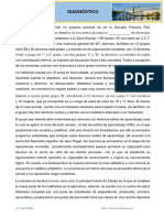 Ejemplo de Diagnóstico para La Evaluación de Desempeño.