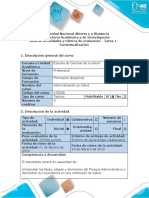 Guía de Actividades y Rúbrica de Evaluación - Tarea 1 - Contextualización