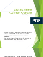 Analisis de Minimos Cuadrados