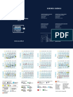 Calendario Institucional 2019 UniversidadCentroamericana