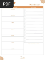 Planner Camila Fleck Semanal