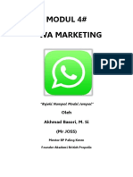 Modul 4# Wa Marketing: Oleh Akhmad Basori, M. Si (MR JOSS)