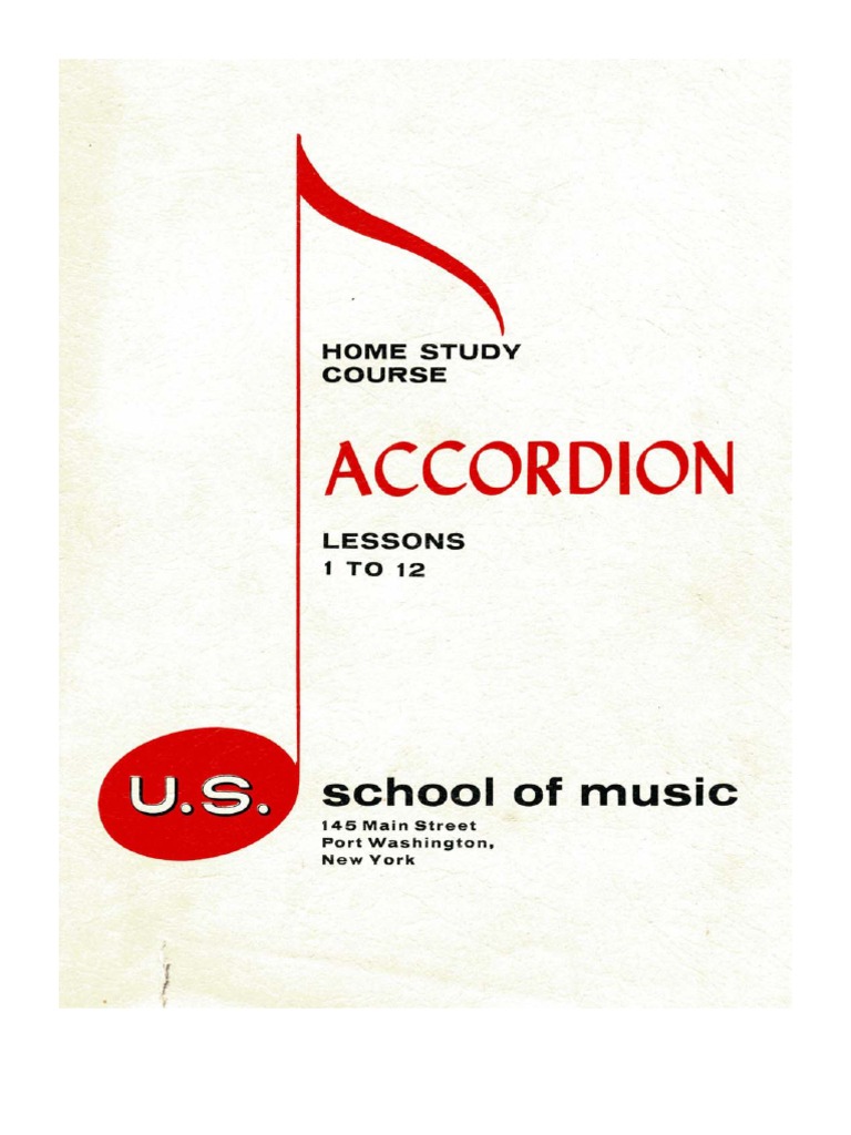 Accordion Lesson 1 | PDF