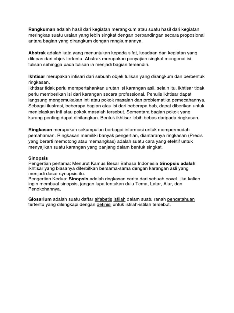 Data Definisi Rangkuman Pdf
