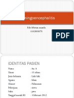 Meningoencephalitis