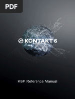 KONTAKT 602 KSP Reference Manual