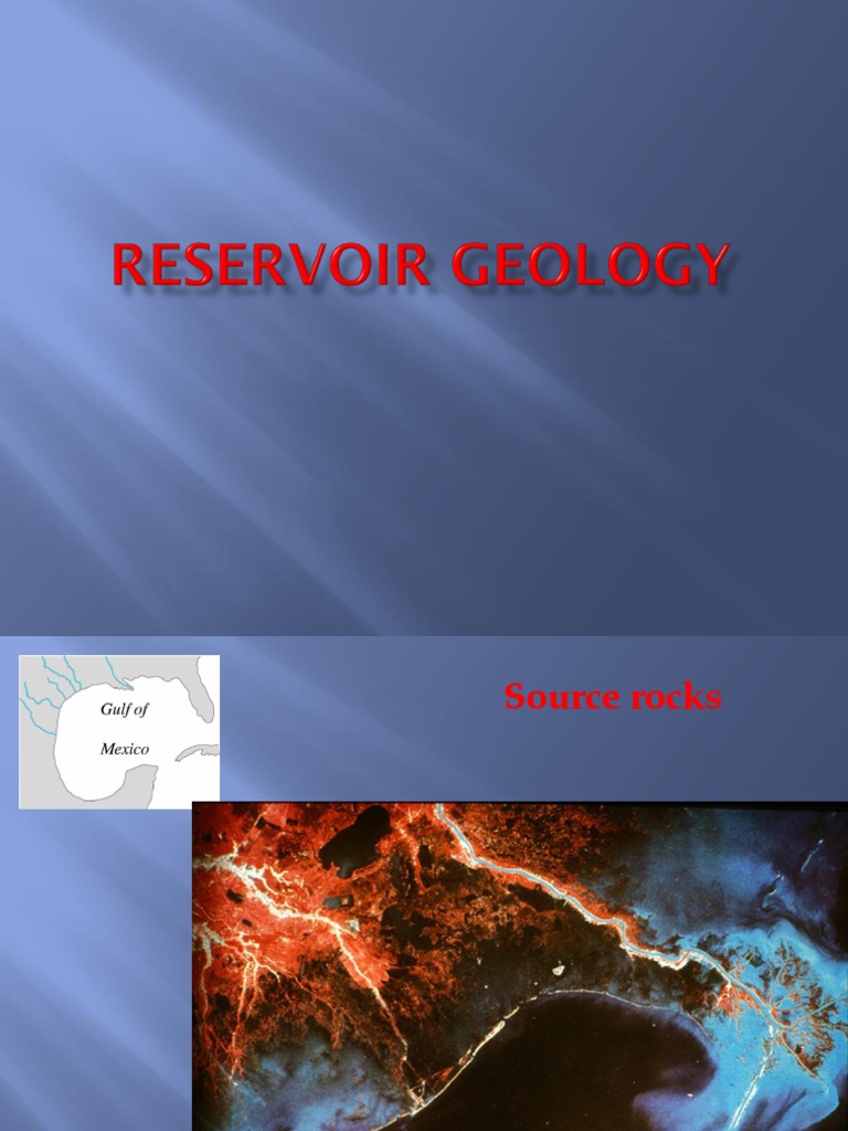 Reservoir Geology PDF Petroleum Reservoir Geology