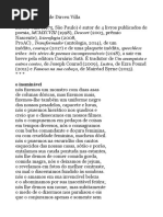 Alguns Poemas de Dirceu Villa