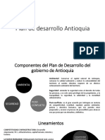 Plan de Desarrollo Antioquia