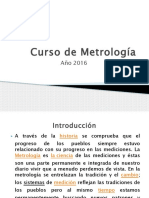 Curso de Metrología 2016