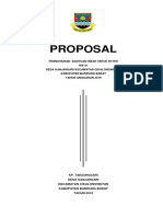 Proposal RT RW 2018 Desa Ganjarsari