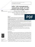 Banks' Risk Management: A Comparison Study of UAE National and Foreign Banks