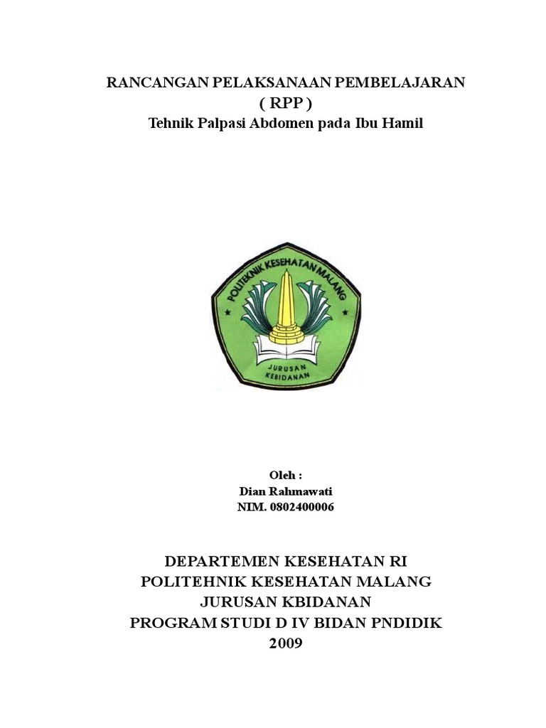Teknik Palpasi Abdomen Mahasiswa | PDF | Kesehatan Holistik