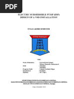Chapter - 09 ESP Design Examples | PDF | Casing (Borehole) | Pump