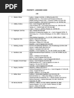 PROPERTY Assigned Cases