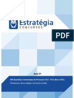 Aula 01 - Questões Novo CPC PDF