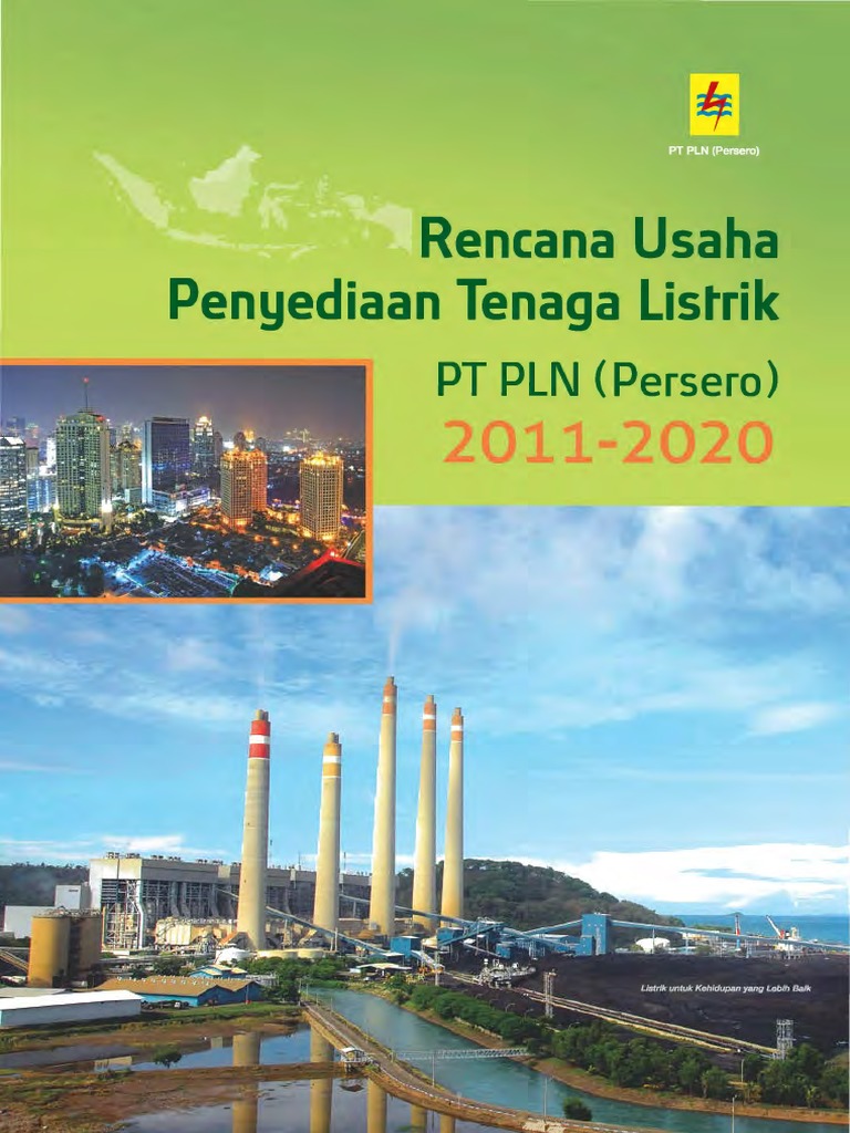 Rencana Usaha Tenaga Listrik 2011-2020 | PDF