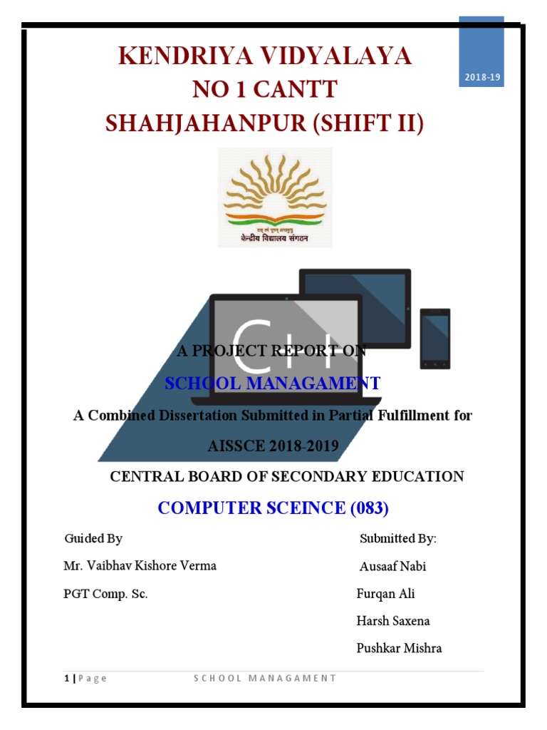 School Management System | PDF | Object Oriented Programming | C++