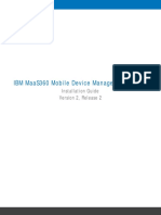 IBM MaaS360 Installation Guide 2 - 2 - 0 - 0