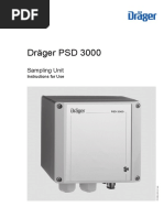 Dräger PSD 3000: Sampling Unit