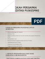 5.1 Langkah Persiapan Akreditasi Puskesmas