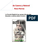 Comida Casera y Natural Para Perros La Dieta BARF ACBA